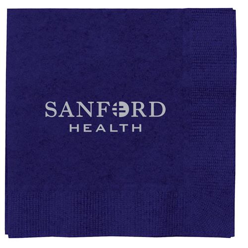 Foil Stamped Colored Beverage Napkin image thumbnail