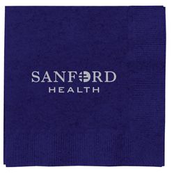 Image of Foil Stamped Colored Beverage Napkin