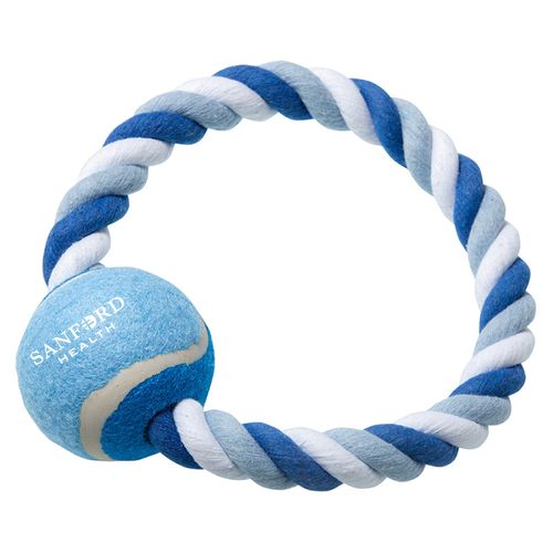 Circlet Rope Ring & Ball Pet Toy image thumbnail