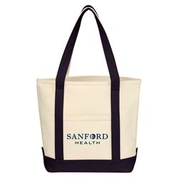 Image of Small Starboard Cotton Canvas Tote Bag