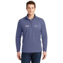 Image of SAFE Sport-Wick® Stretch 1/4-Zip Pullover