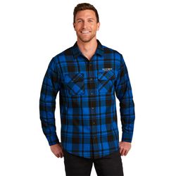 Image of Port Authority® Plaid Flannel Shirt