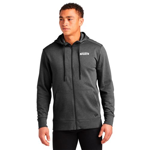 New Era Tri-Blend Fleece Full-Zip Hoodie image thumbnail