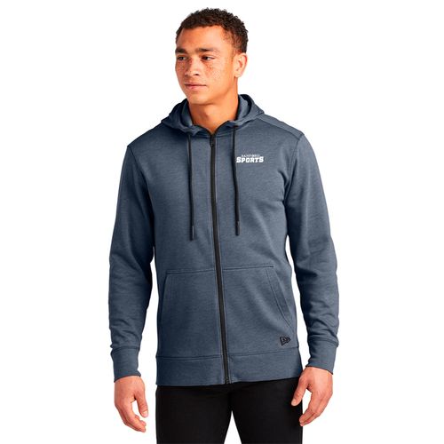 New Era Tri-Blend Fleece Full-Zip Hoodie image thumbnail
