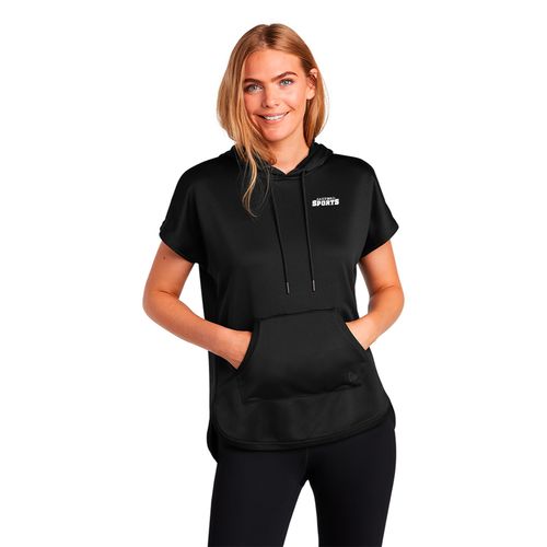 Ladies Performance Terry Short Sleeve Hoodie image thumbnail