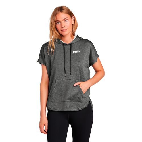Ladies Performance Terry Short Sleeve Hoodie image thumbnail
