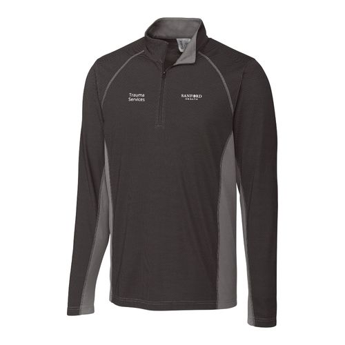 Ice Pique Colorblock Mens Half Zip Pullover image thumbnail