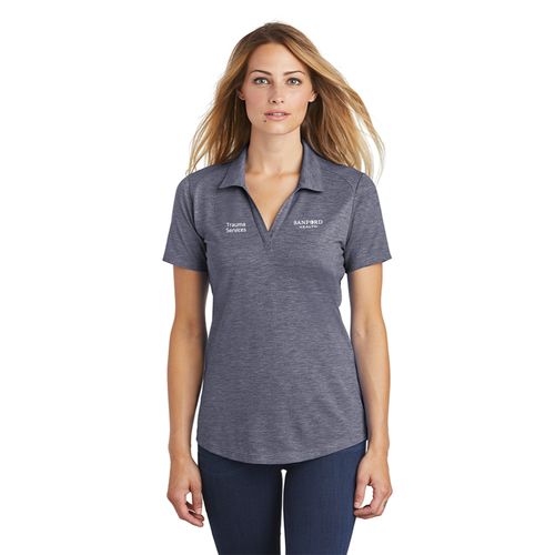 Sport-Tek PosiCharge Tri-Blend Ladies Wicking Polo image thumbnail