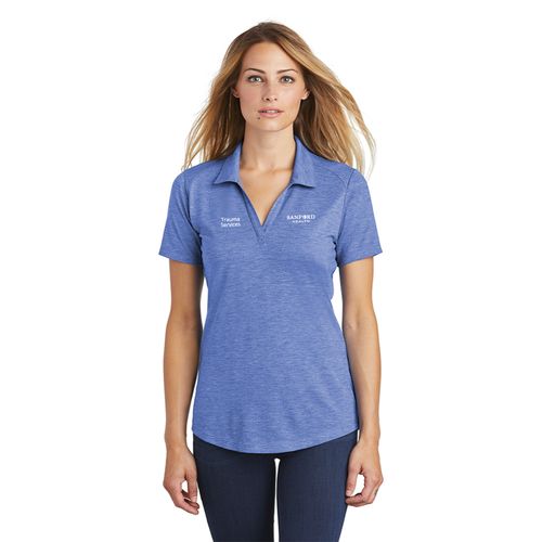 Sport-Tek PosiCharge Tri-Blend Ladies Wicking Polo image thumbnail