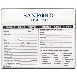 Image of Medic-Take-Note Pouch with Magnetic Backing