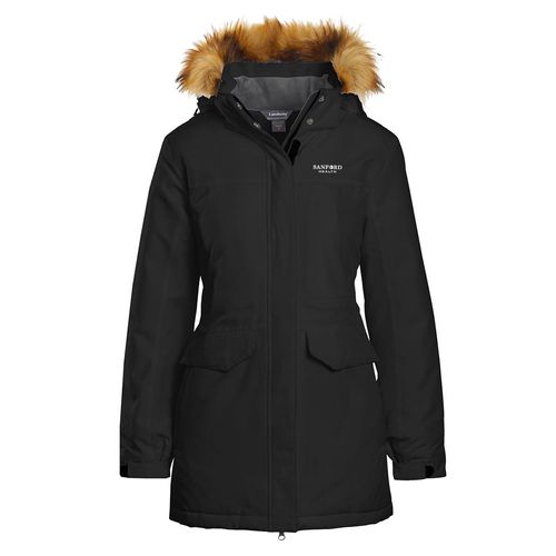 Ladies Providence Insulated Parka with Faux Fur image thumbnail