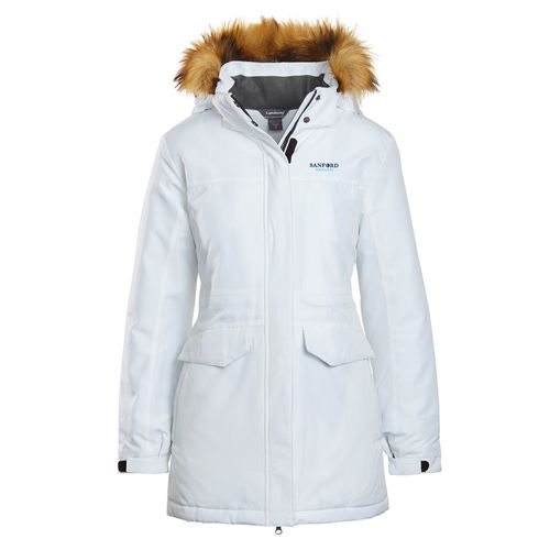 Ladies Providence Insulated Parka with Faux Fur image thumbnail