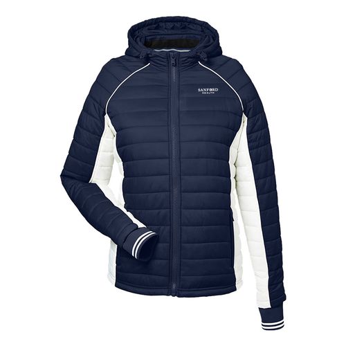 Nautica Women's Nautical Mile Hooded Puffer Jacket image thumbnail