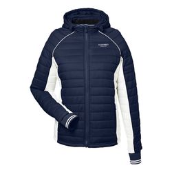 Image of Nautica Women's Nautical Mile Hooded Puffer Jacket