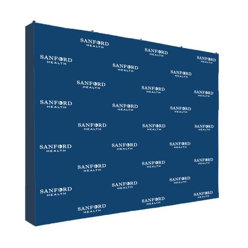 10' Straight Splash Floor Display Wrap Kit image thumbnail