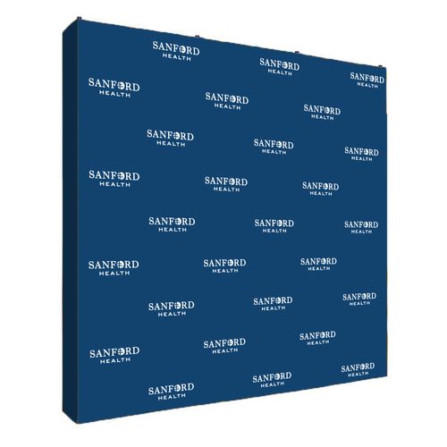 8' Straight Splash Floor Display Wrap Kit image thumbnail