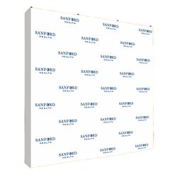Image of 8' Straight Splash Floor Display Wrap Kit