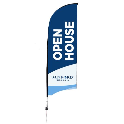 Sanford Sail Flag Sign Kit-Open House image thumbnail