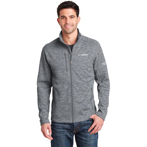 Tech Point - Port Authority® Digi Stripe Fleece Jacket image thumbnail