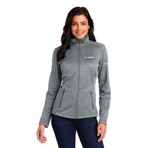 Tech Point - Port Authority® Ladies Digi Stripe Fleece Jacket image thumbnail