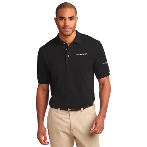Tech Point - Tall - Port Authority® Heavyweight Cotton Pique Polo image thumbnail