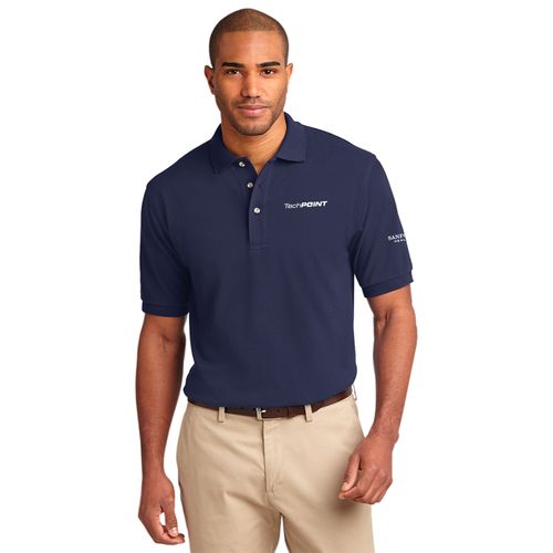 Tech Point - Tall - Port Authority® Heavyweight Cotton Pique Polo image thumbnail