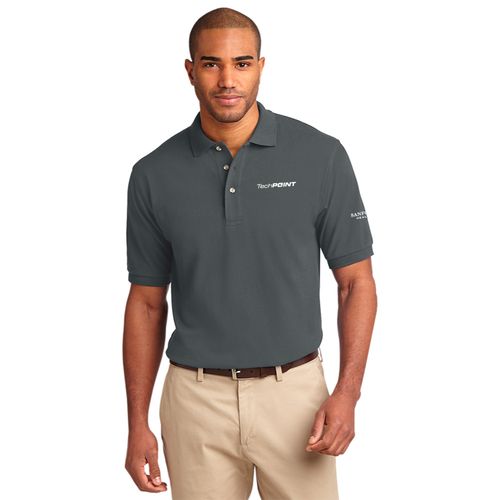 Tech Point - Tall - Port Authority® Heavyweight Cotton Pique Polo image thumbnail