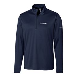 Image of Tech Point - Clique Spin Eco Performance Half Zip Mens Pullover
