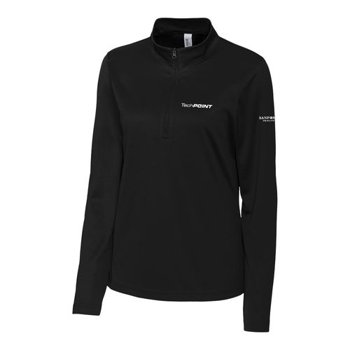 Tech Point - Clique Spin Eco Performance Half Zip Women's Pullover image thumbnail