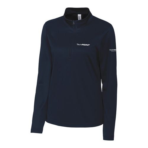 Tech Point - Clique Spin Eco Performance Half Zip Women's Pullover image thumbnail