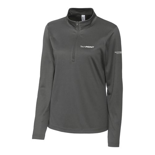 Tech Point - Clique Spin Eco Performance Half Zip Women's Pullover image thumbnail
