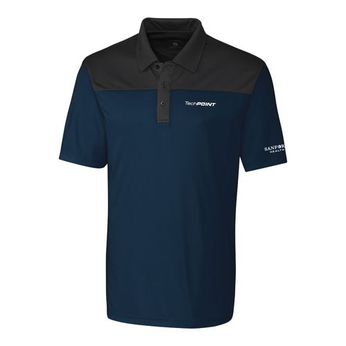 Tech Point - Clique Parma Colorblock Tech Jersey Mens Polo image thumbnail