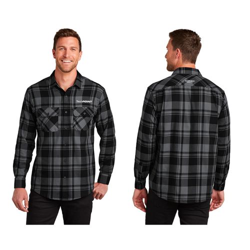 Tech Point - Port Authority Plaid Flannel Shirt image thumbnail