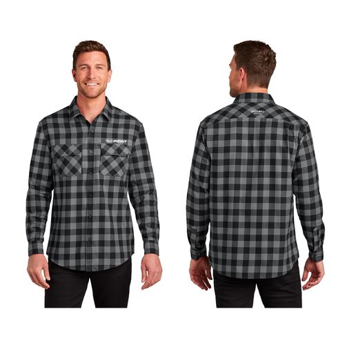 Tech Point - Port Authority Plaid Flannel Shirt image thumbnail
