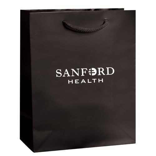 Gloss Laminated Euro Tote Bag 8x4x10 image thumbnail