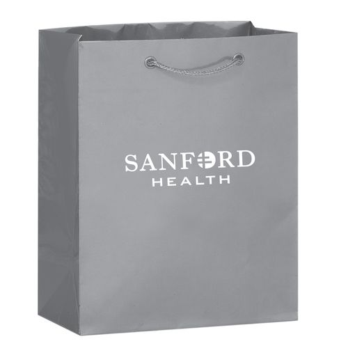 Gloss Laminated Euro Tote Bag 8x4x10 image thumbnail