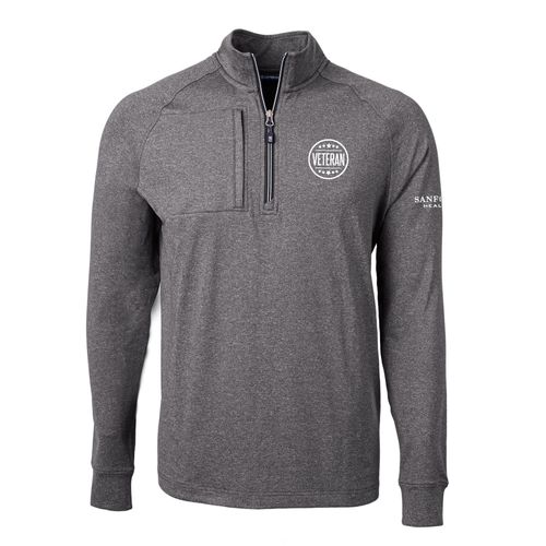 Adapt Eco Knit Heather Men's Quarter Zip image thumbnail