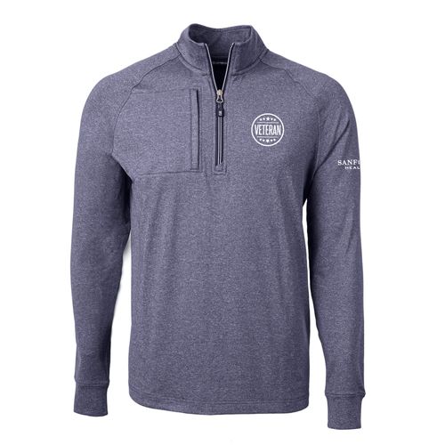 Adapt Eco Knit Heather Men's Quarter Zip image thumbnail
