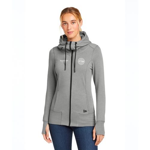 New Era Ladies Tri-Blend Fleece Full-Zip Hoodie image thumbnail