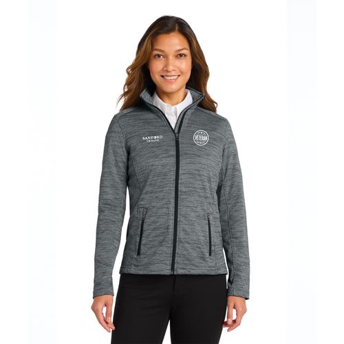 Port Authority Digi Stripe Ladies Fleece Jacke image thumbnail
