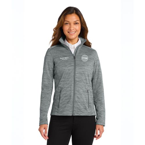 Port Authority Digi Stripe Ladies Fleece Jacke image thumbnail