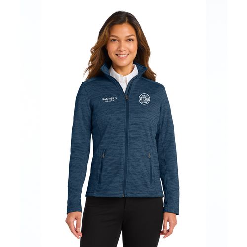 Port Authority Digi Stripe Ladies Fleece Jacke image thumbnail