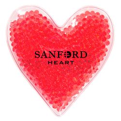 Image of Heart Shape Gel Beads Hot/Cold Pack