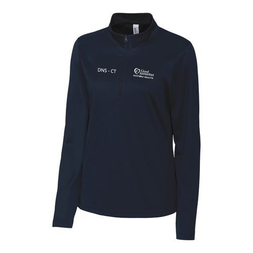 Good Samaritan Certification - Spin Ladies Eco Performance Half Zip Pullover image thumbnail