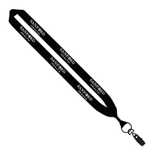 1" Cotton Lanyard Swivel Snap Hook & Quick Release image thumbnail