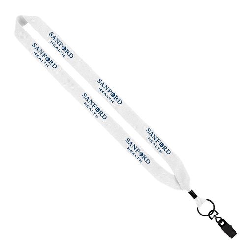 1" Cotton Lanyard Swivel Snap Hook & Quick Release image thumbnail