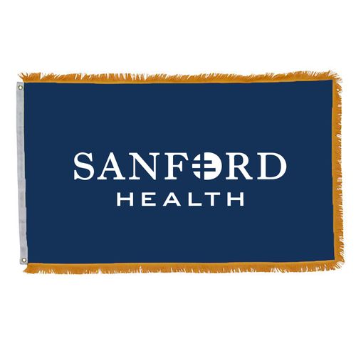 3' x 5' Super Poly Knit Flag with Fringe image thumbnail