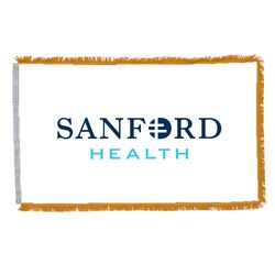 Image of 3' x 5' Super Poly Knit Flag with Fringe
