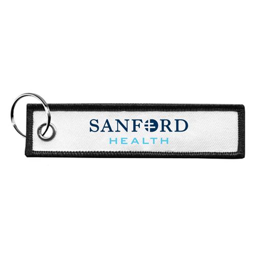 Two-Sided Embroidered Key Ring image thumbnail