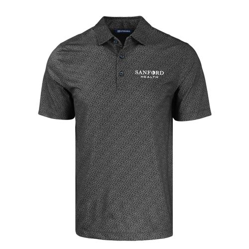 Pike Pebble Print Recycled Men's Polo image thumbnail